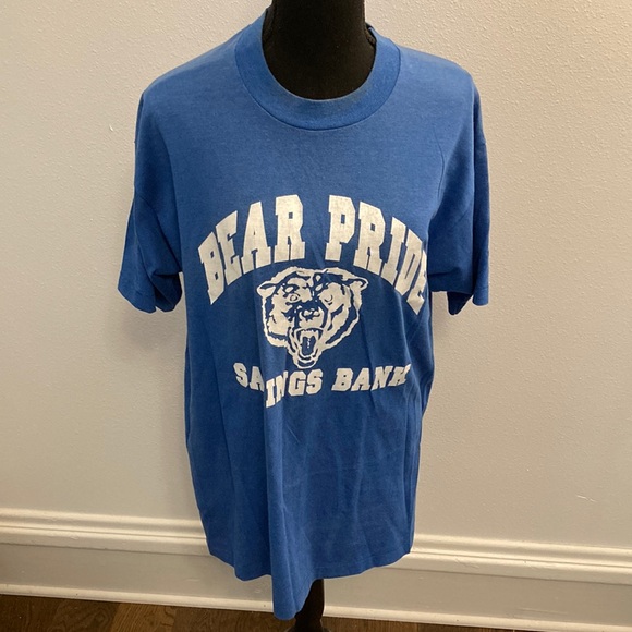 Fruit of the Loom Shirts Vintage Single Stitch Bear Pride Danville